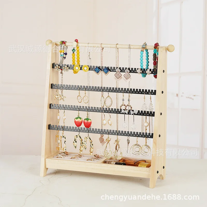Jewelry Necklace Display Earrings Jewelry Rack Disassembly Jewelry Display Props Ring Storage Box Ring Box