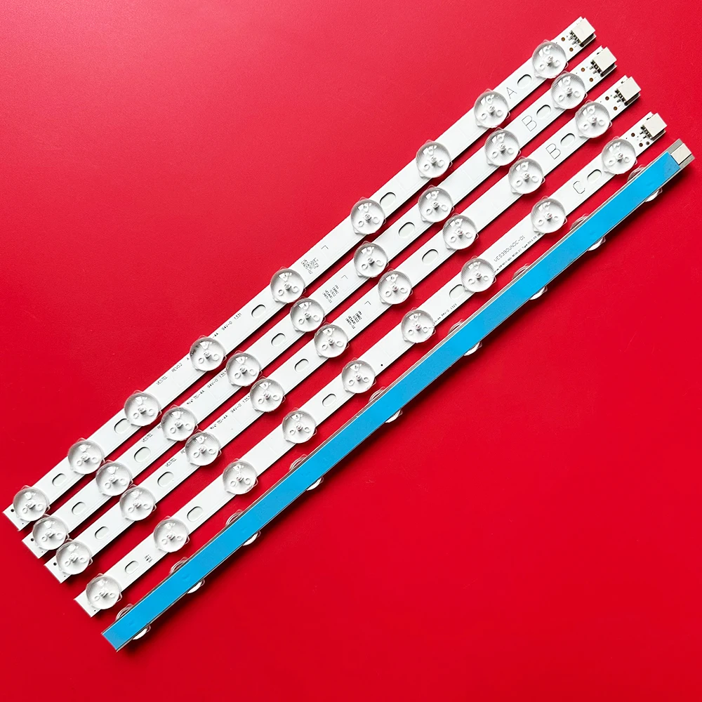5/35 Шт. Светодиодные Ленты Для Toshiba Ves390undc-01 Ves400unds-01 40l3433dg 40l3453db - 40 &quot39&quot Subtle Lighting
