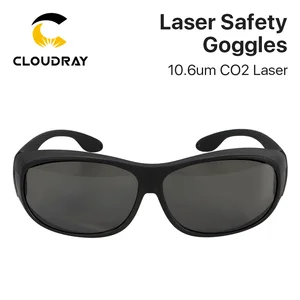 Cloudray 10600 нм стильные C лазерные защитные очки OD6 + CE защитные очки для CO2 лазерная резка, гравировальный станок