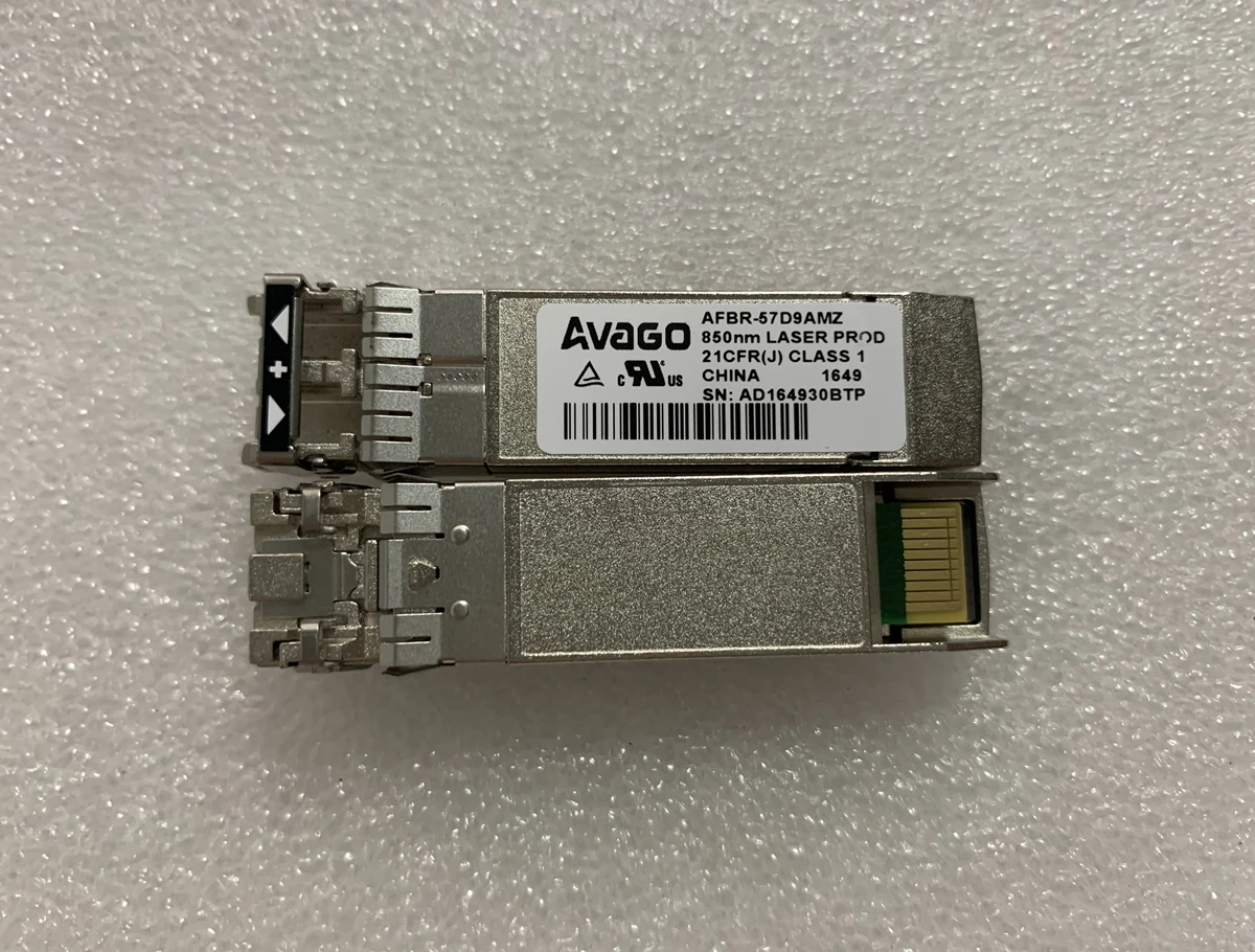AVAGO AFBR-57D9AMZ 8G 0.15KM-850NM SFP+ Multimode Optical Fiber Transceiver 8GB Network Adapter General Purpose Module