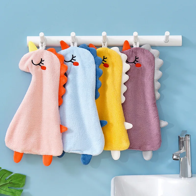 

2pc Cute cartoon Hand Towel ForSuper Absorbent Microfiber Kitchen Towel High-efficiency Tableware Cleaning Towel Tools