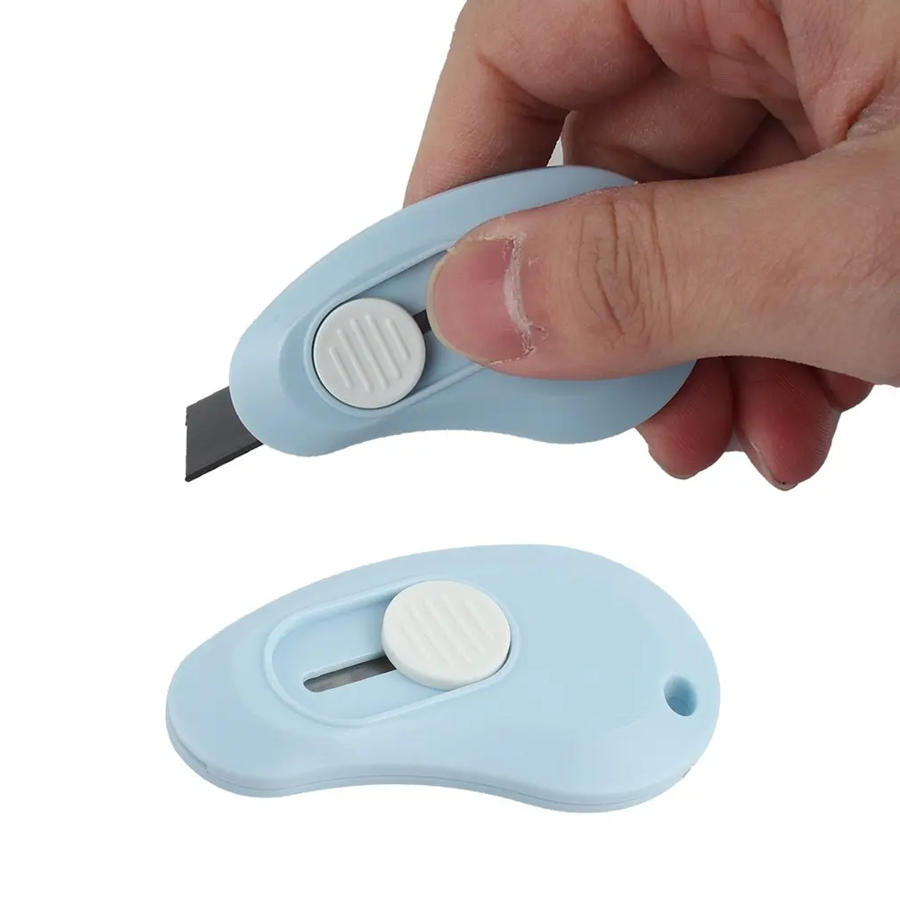 

Мини портативный маленький универсальный нож карамельного цвета мини-нож для бумаги для распаковки букв офисное хозяйство режущий конверт или пакет