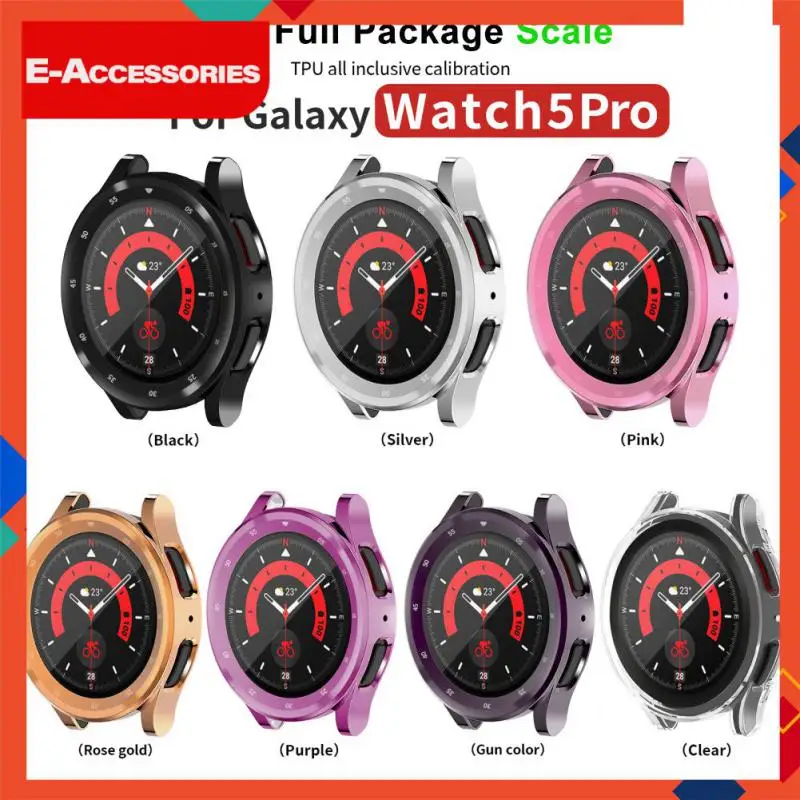 

Screen Saver Electroplated Protective Sleeve Dustproof Pc Watch Protection Shell Watch Cover Accessories Shell Screen Protector