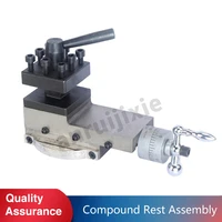 compound rest tool rest assembly for craftex cx704 grizzly g8688 mr meister compact 9 jet bd 6 bd x7 bd 7 mini lathe parts