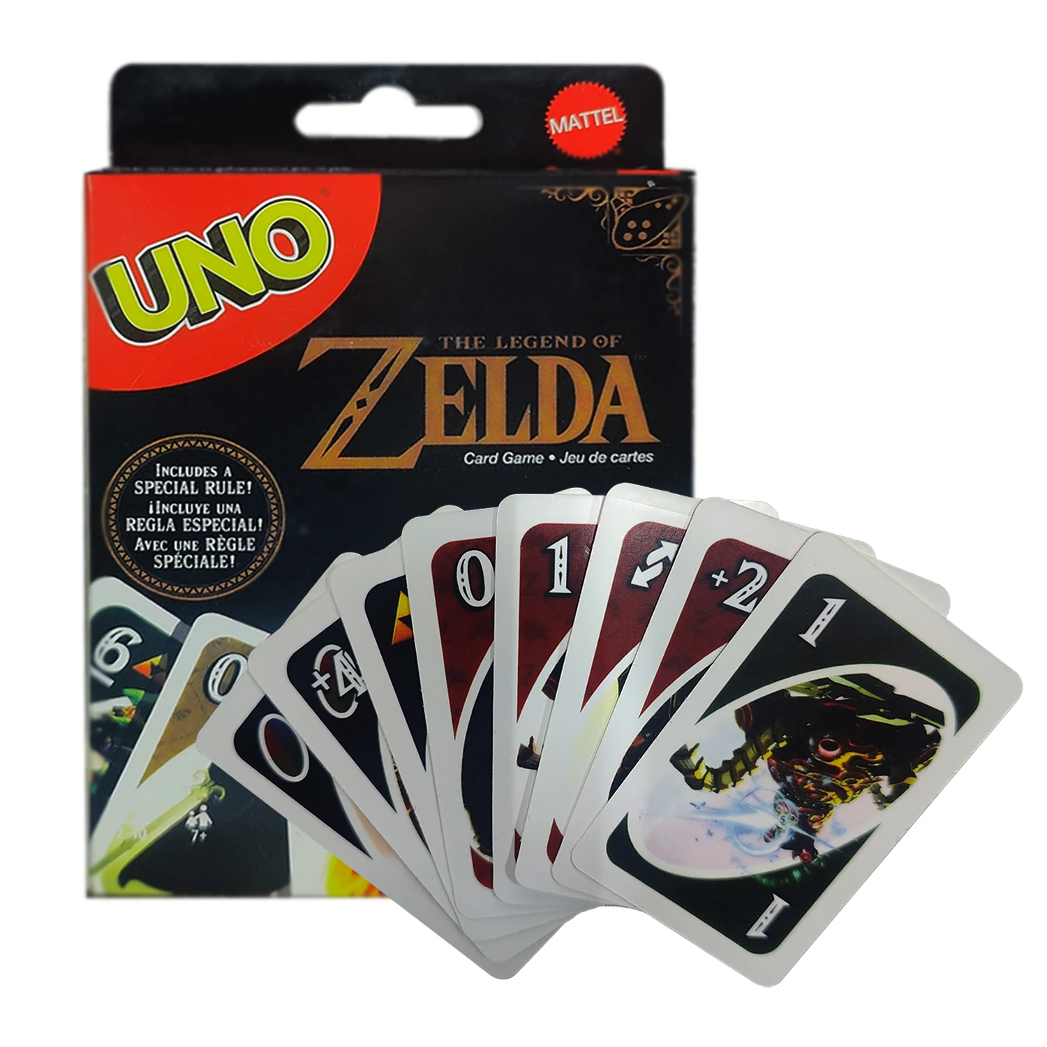 UNO FLIP! Игра аниме мультяшная фигурка узор семейные забавные развлечения uno карты
