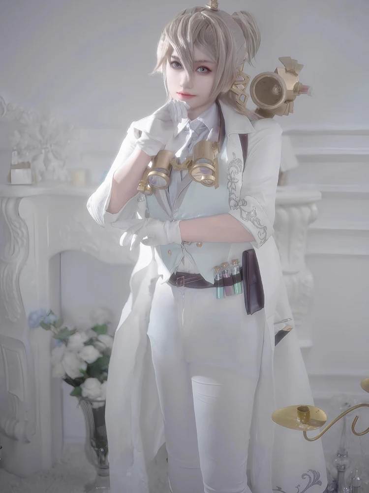 Игра Identity V Paranormal Detective Prisoner Косплей Костюм Мужчины Женщины Luca Balsa Cos Одежда