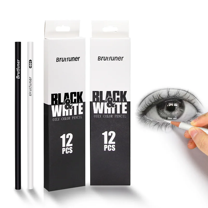 - Permanent Color Drawing Pencil Oil-based Wooden Colored Pencils For Artist And Beginner Art