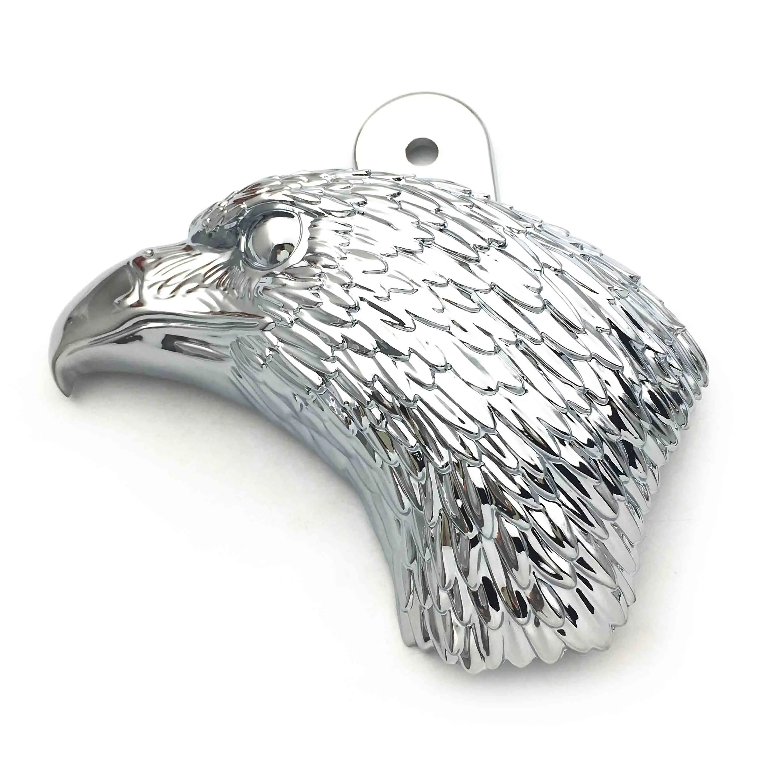 

Eagle Head Horn Cover for Harley Davidson Big Twins V-Rods Stock Cowbell 1992-2016 CHROME Aftermarket Motorcycle Parts