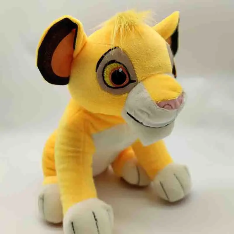 

26cm Disney Animation Lion King Simba Plush Throw Pillow Lion Doll Children's Birthday Gift Pp Cotton Fill Not Easy To Deform