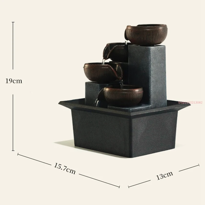Настольные украшения для фонтана дома и сада рокарий поделки из воды подарки