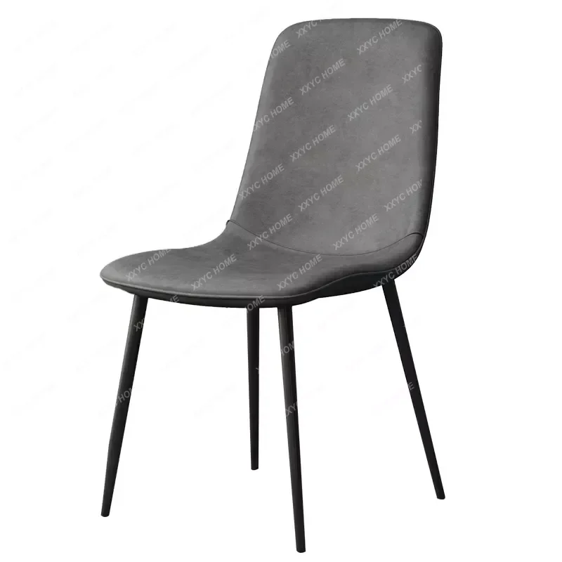 

Italian Luxury Dining Chairs Modern Black Metal Legs Designer Lounge Dining Chairs Nordic Ergonomic Sedie Home Furniture GXR46XP