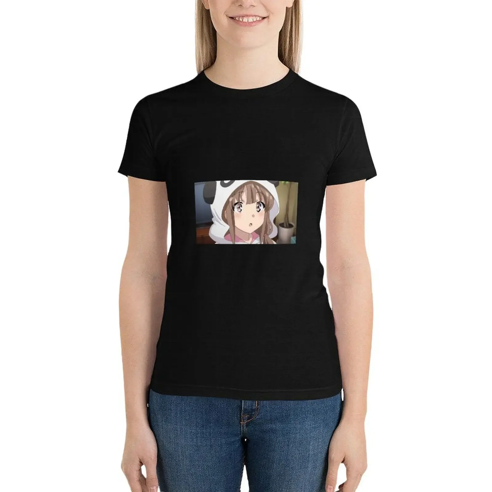 Kaede Azusagawa футболка одежда хиппи кавайная Эстетическая рубашки Графические