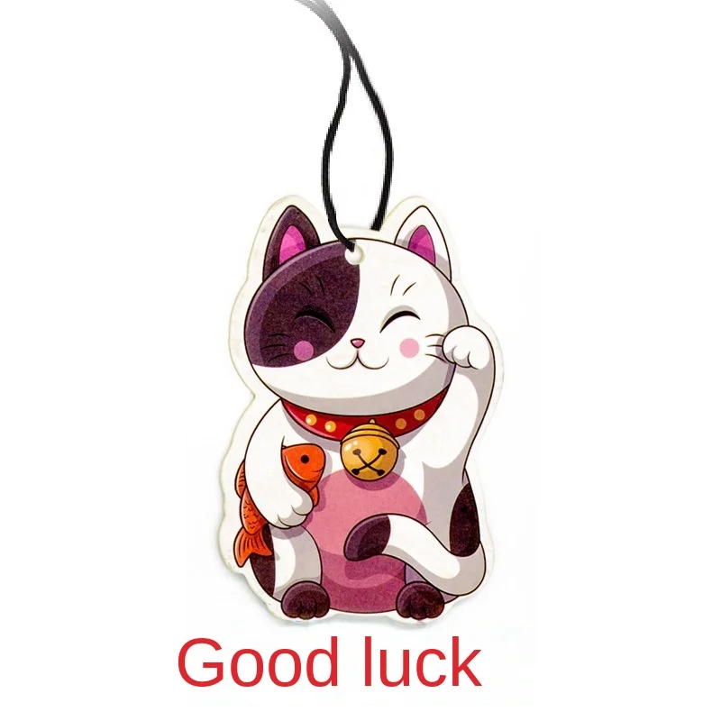

Автомобильный ароматизатор, подвесной тип Fortune Cat, автомобильный подвесной светильник, аромат, автомобильный аромат, парфюмерная дезодорант, подвеска