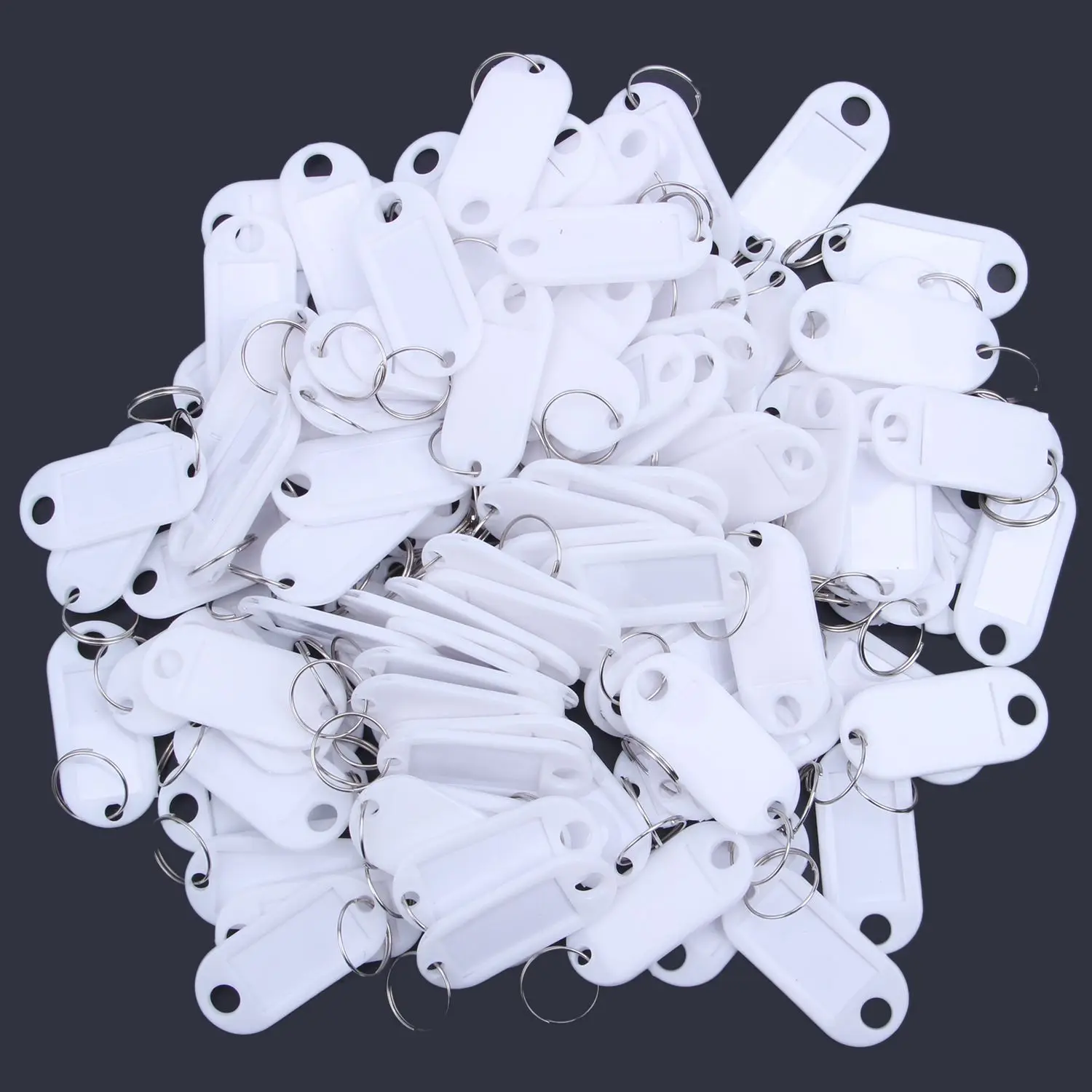 

Key Ring Tags(100pcs white)