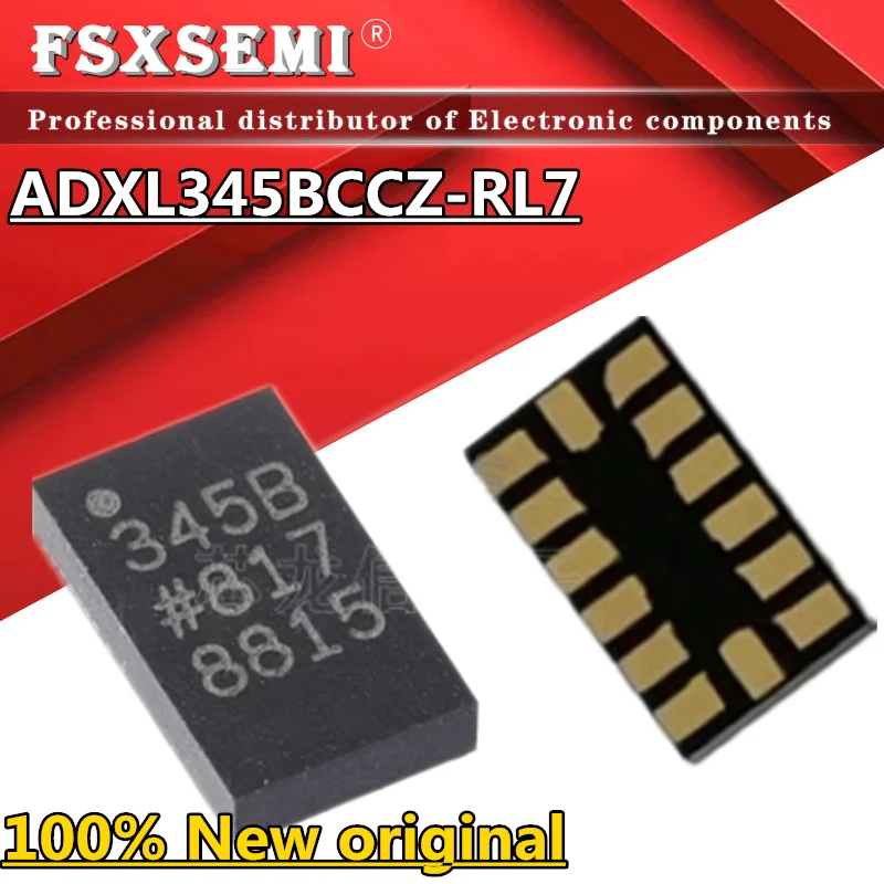 

(5~100)pcs 100% New original ADXL345BCCZ-RL7 VFLGA-14 ADXL345BCCZ 345B Chips