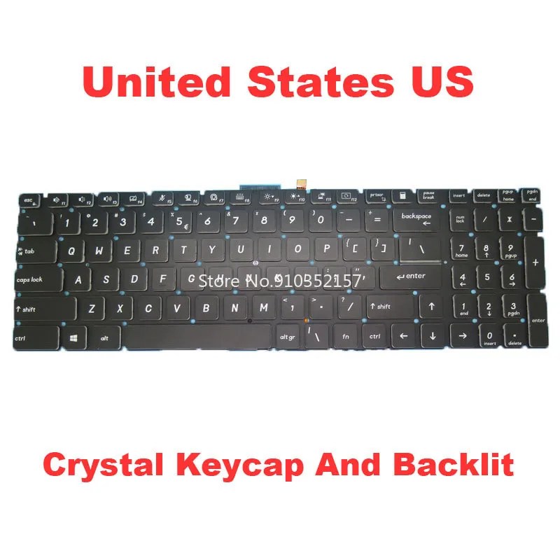 Клавиатура FR US для MSI GS60 2PC 2PE 2PL 2PM 2QC 6QC GS70 2OD 2QD 2QE 6QD 6QE ONC GT72 GT740 GT740X GX62 WS60