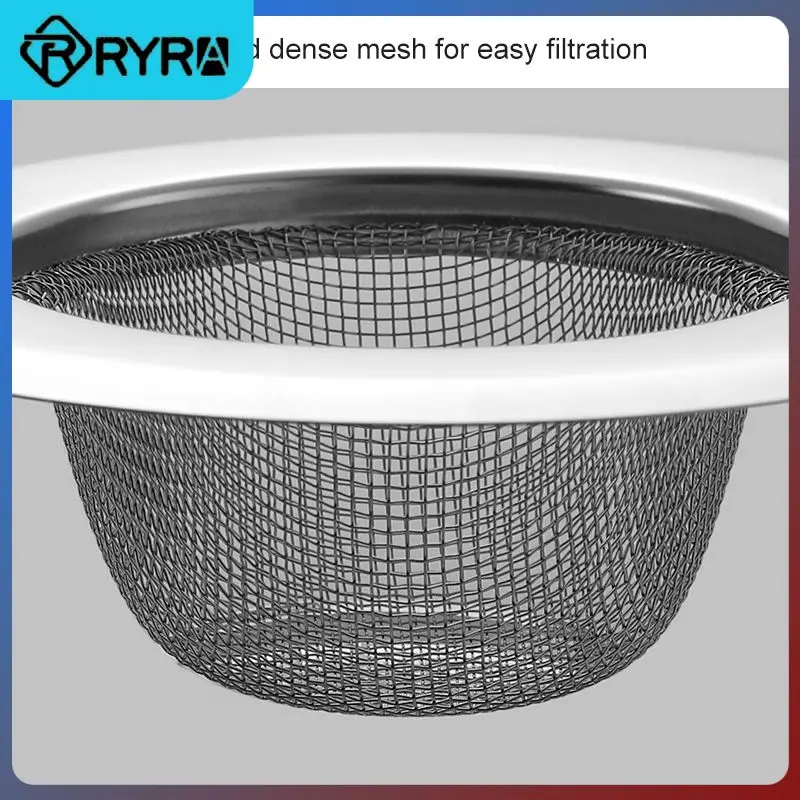 

1pcs Sink Garbage Filter Net Mesh Leak Net Sink Waste Screen Stainless Steel Sewer Sink Washing Cage Kitchen Tools And Gadgets