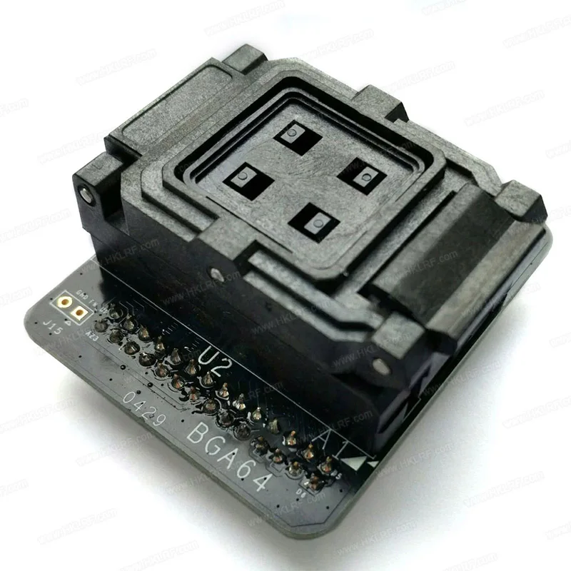 Фото Адаптер для программатора BGA64 IC 1.0мм для Nor Nand TL86 PLUS Proman Programmer NOR-BGA64-1MM №1