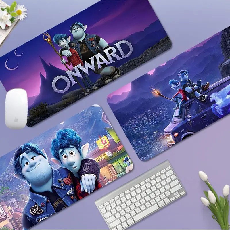 

Disney Onward Anime Animation Office Computer Desk Mat Table Keyboard Big Mouse Pad Laptop Cushion Non-slip For Computer Table