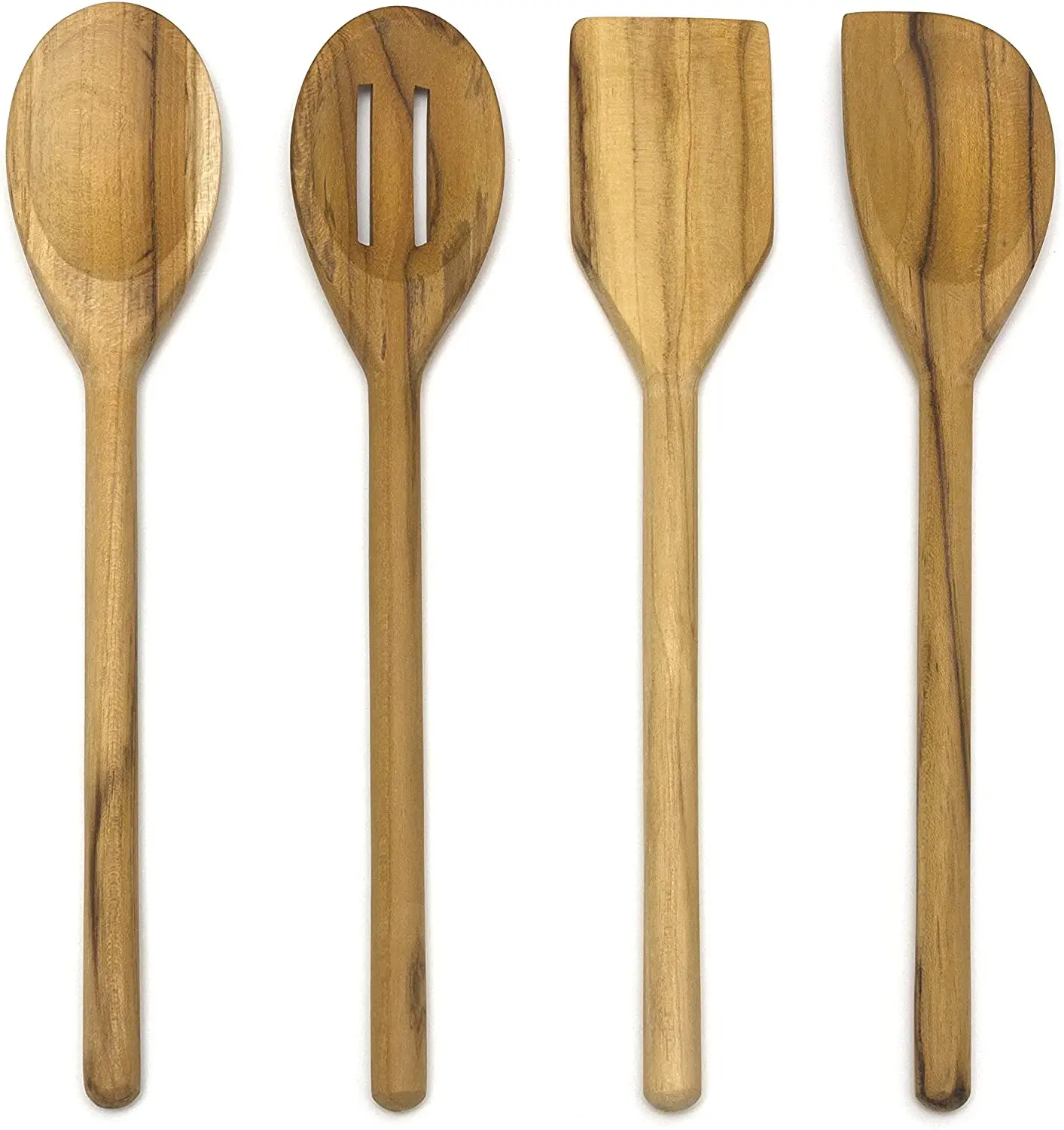 

Teak Wood Cooking Utensils, Set of 4 Pieces, 28 cm Length