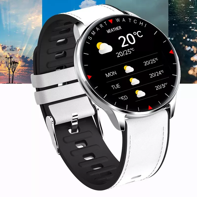 

2021 New Smart Watch Women Men 1.32-inch Display Waterproof Bluetooth Smartwatch Heart Rate Monitor Sport Watch Fitness Tracker
