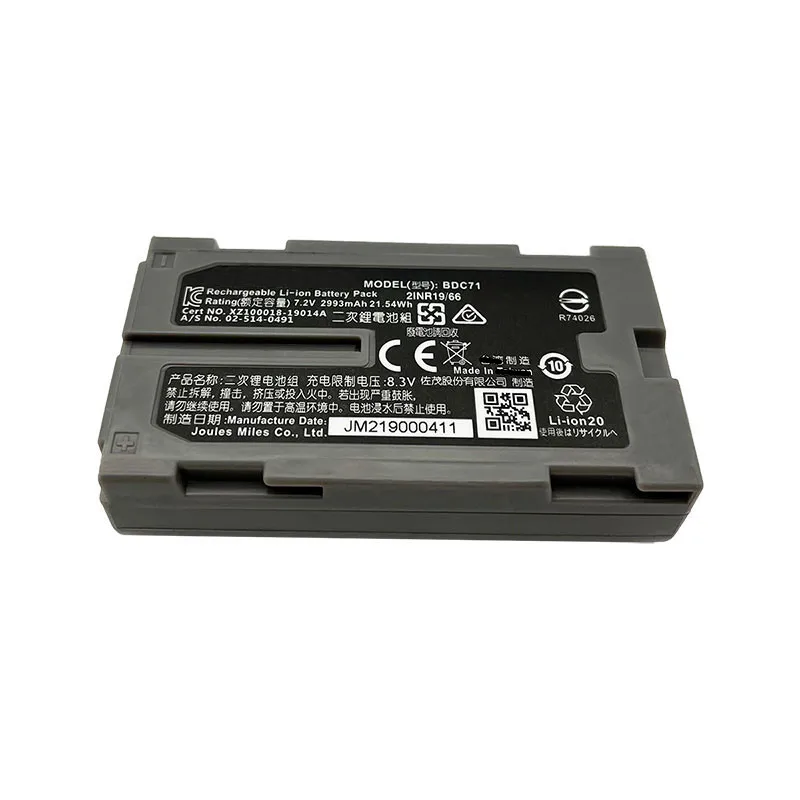 

brand new BDC71 battery FOR Top GM-52 Total Station 7.2V BDC71 2993mAh Li-ion battery pack