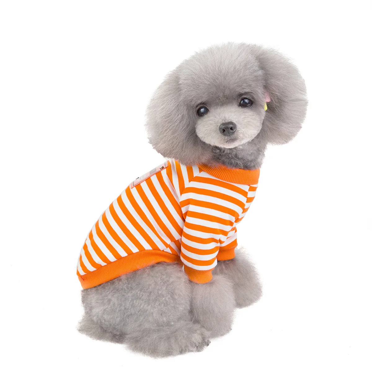 Clothes Dog striped shirt Pet Two Legs 2023 Spring and Summer Fashion Clothes Shirts for Small Dogs Luxury Dog