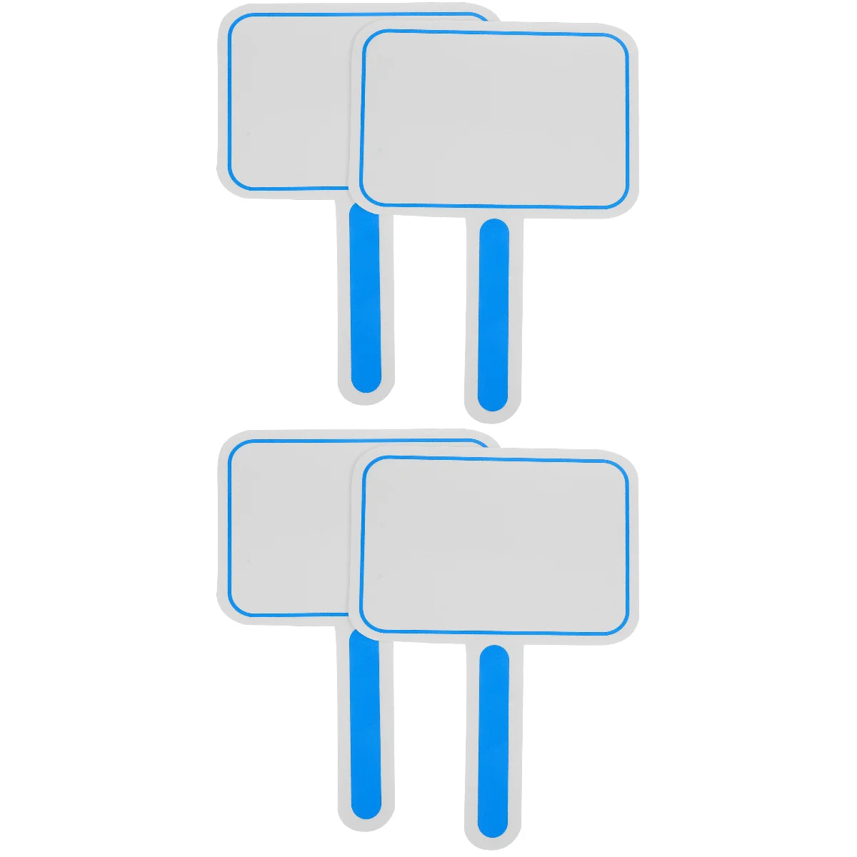 

4 Pcs Mini Easels Card Sandwich Dry Easel Erase Panel Writing Foam Sign Student