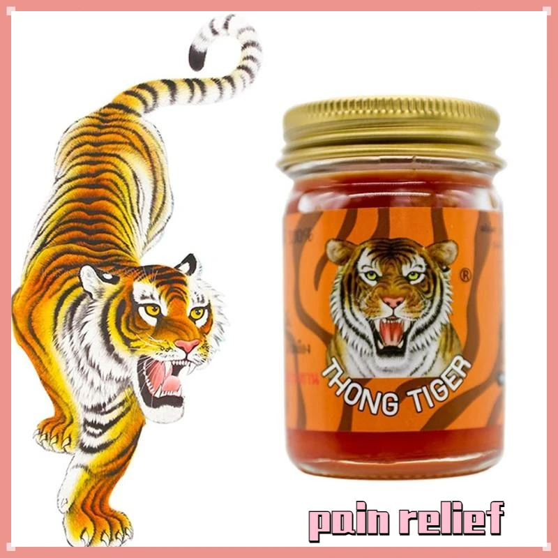 

50g 100% Thai Tiger Balm Ointment Medical Plaster Joint Arthritis Rheumatic Pain Patch Red Tiger Balm Cream back pain