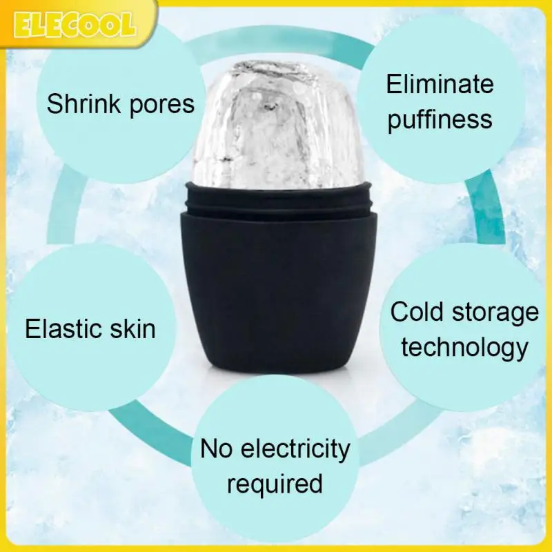 

Reusable Silicone Ice Massage Cup Cooling Face Massager Skin Care Beauty Lifting Contouring Tool Reduce Acne Muscle Cold Therapy