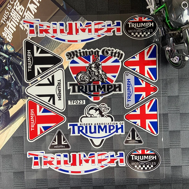 

Reflective Motorcycle Accessories Stickers Decals Kit For Trident 660 1200 RS Street Speed Twin Bonneville Speedmaster ROCKET