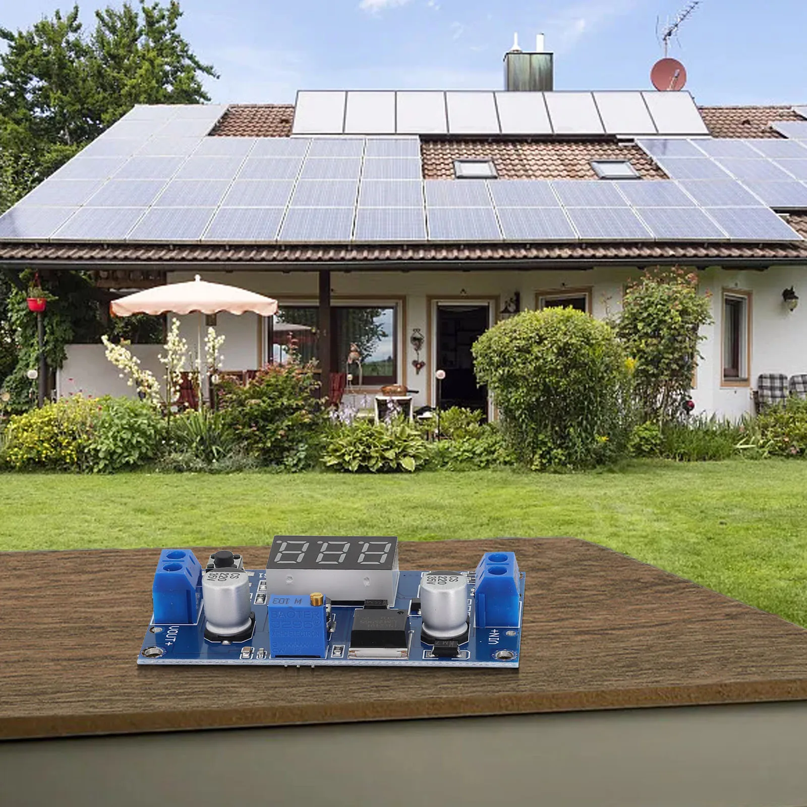 Эффективный преобразователь мощности постоянного тока 1 25 В-35 В понижающий