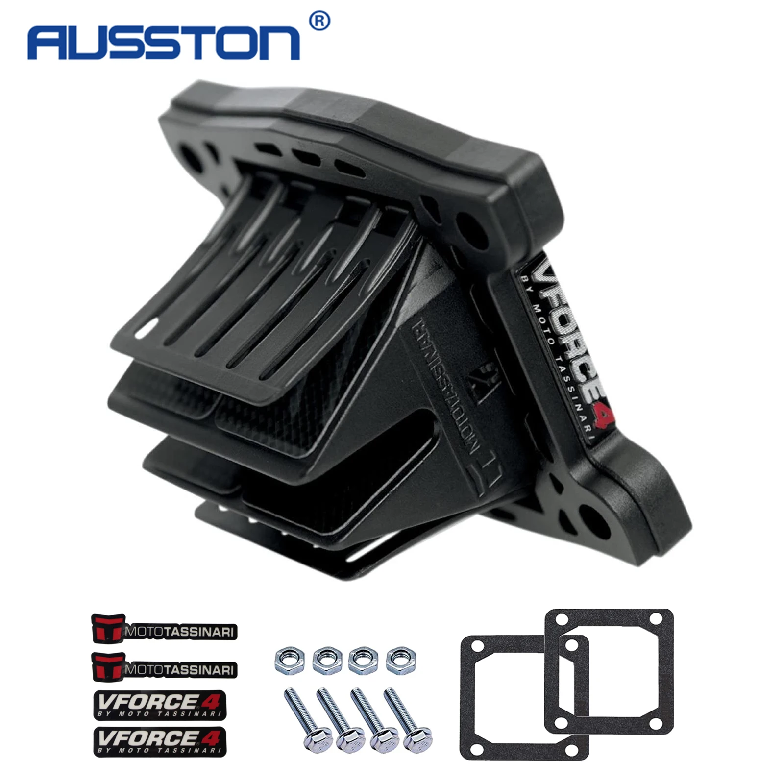 

VForce Motorcycle Reed Valve Kit For Yamaha RXZ135 RX135 DT175 RD250 RD350 RD400 YZ125 Banshee 350 YFZ350 V4144-1