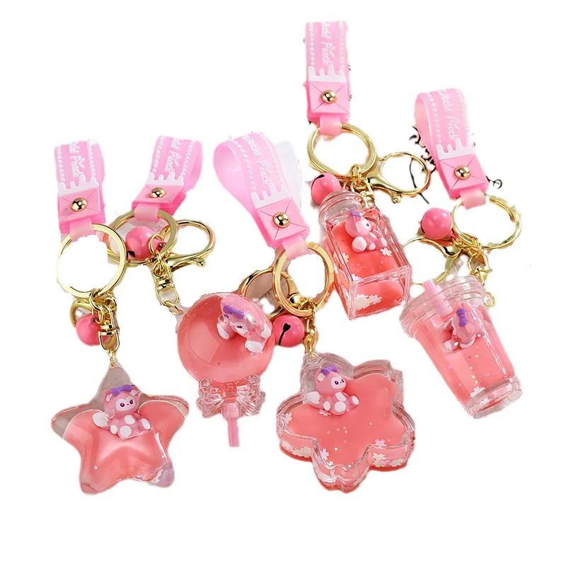 

Милый акриловый брелок для ключей из мультфильма «Linabell», 4 дюйма