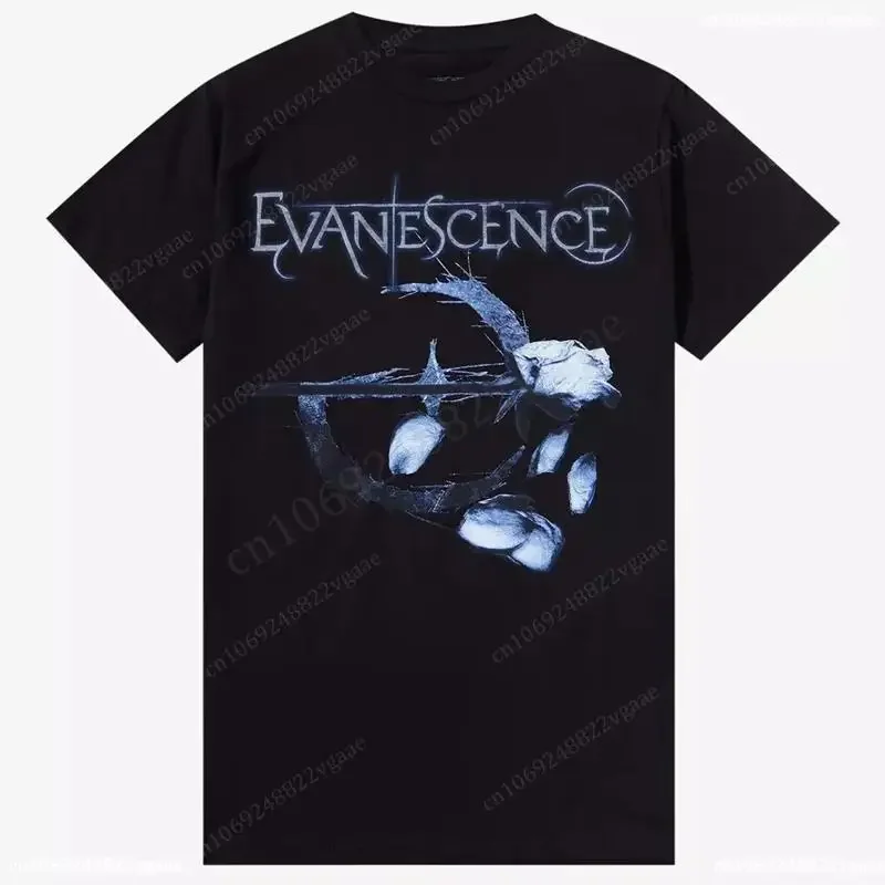 Фото Футболка Evanescence Falling Petals Vintage Rock Band Music, перепечатка, размер S-5XL №1