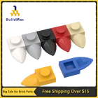 10 шт. детали MOC 49668 пластина специальные 1x1 с зубцами Совместимые Кирпичи DIY Сборные строительные блоки частицы детский мозг игрушка подарок