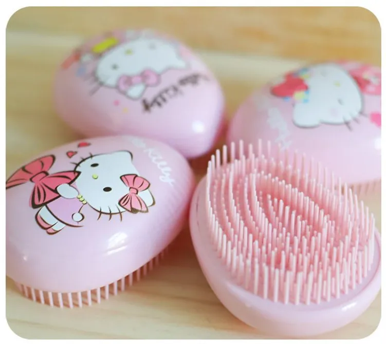 

Sanrioed Hellokittys Cartoon Water Drop Styling Comb Portable Small Air Cushion Comb Girl Student Comb Hair Airbag Comb