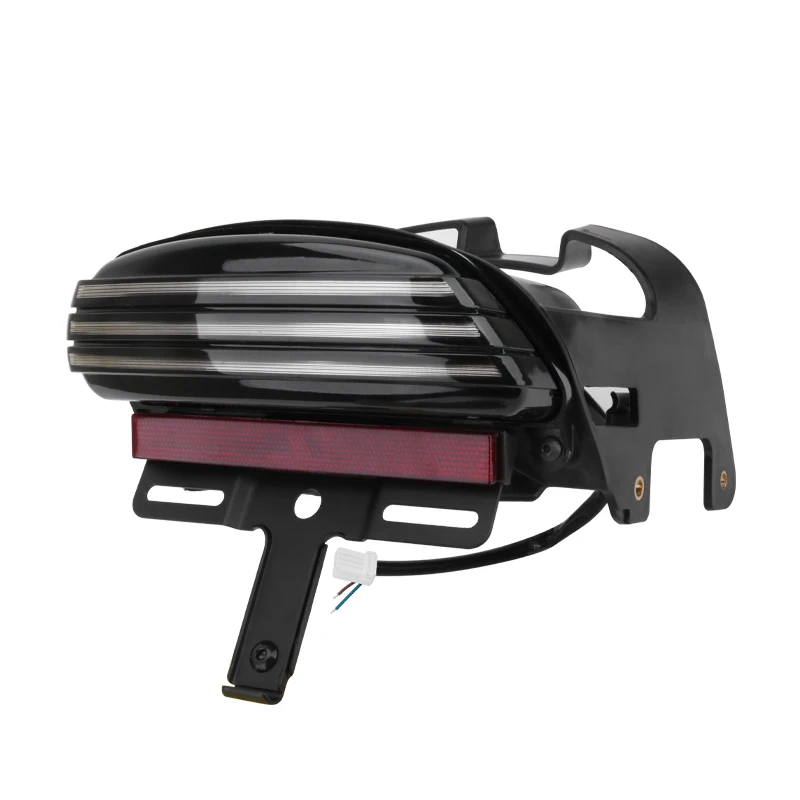 

Для Harley Davidson Dyna Fat Bob FXDF 2008 2009 2010-UP мотоциклетный трехбарный брызговик, светодиодный задний фонарь, стоп-сигналы, указатель поворота