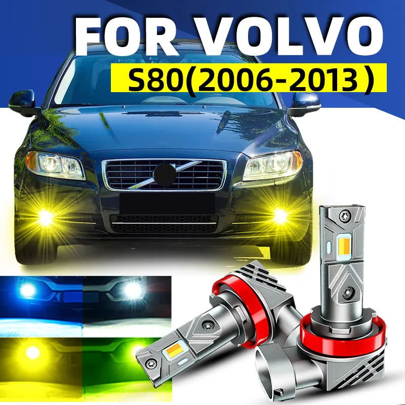

2 шт., передние противотуманные фары для Volvo S80 124 Saloon 2006 2007 2008 2009 2012 2013