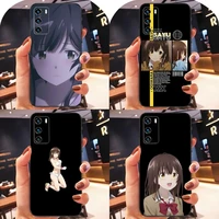 anime higehiro phone case for honor x9 50 50pro 30 20 10 i pro s se v40 v30pro v20 v9 v8 x30 x20 x10max macia shell