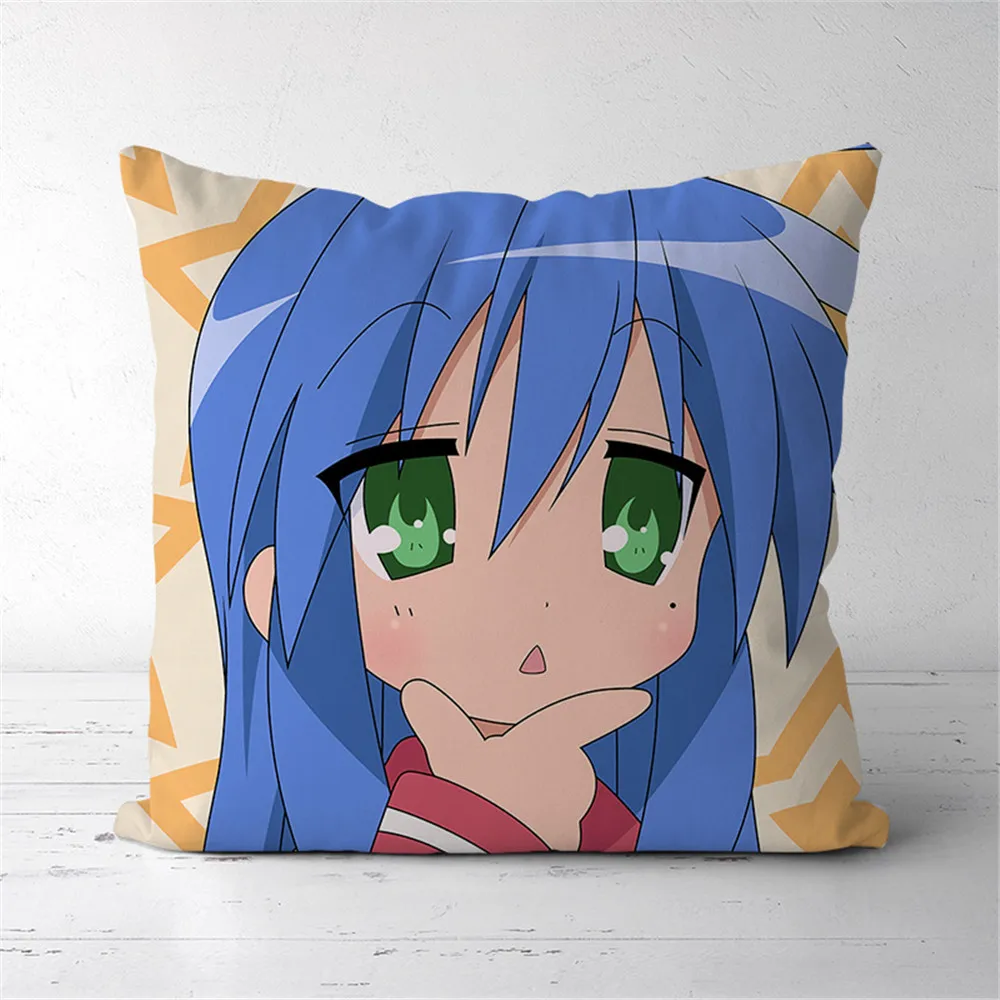 

Lucky Star Izumi Konata Anime Two Sided Pillow Cushion Case Cover 291