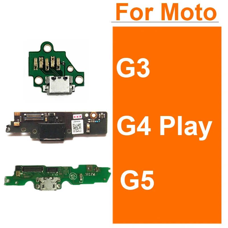 Плата зарядного устройства USB для Motorola MOTO G5 XT1672 XT1676 плата порта Jack гибкий кабель