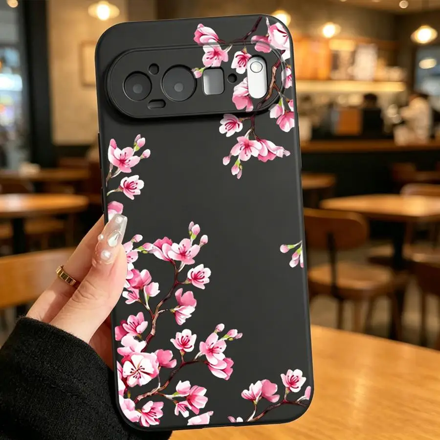 Фото Чехол для телефона Watercolor Sakura Funda для Google Pixel 10A 7a 10 9 Pro XL 6 7 8 Pro 6a 9a 8a №4