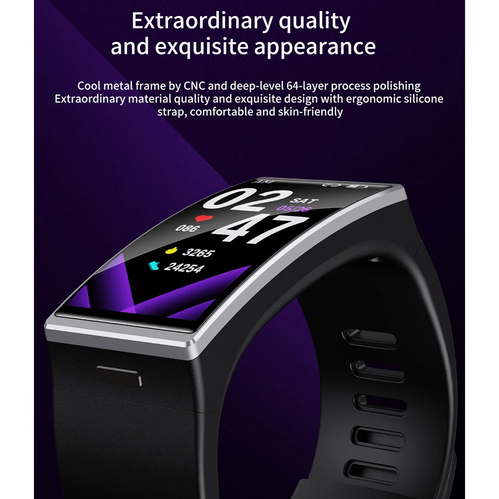 

2020 1.9 Inch 170*320 Screen Smart Watch Men IP68 Waterproof Sport Heart Rate Blood Pressure Android IOS