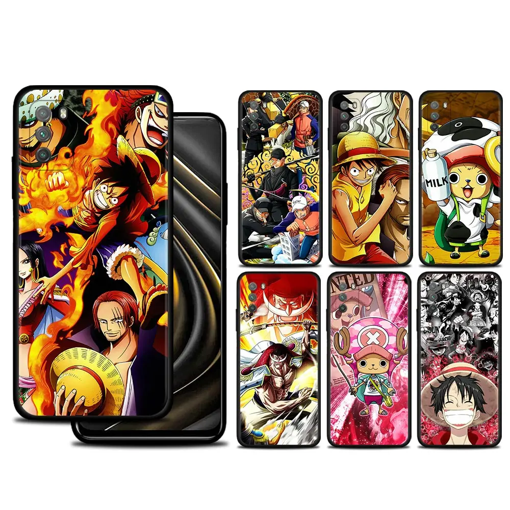 

Phone Case For Xiaomi Poco X4 X3 NFC M3 M4 Pro Cover For Mi 12 10T Pro 10T 11 Lite 11T 12X Funda Hot Anime One Piece
