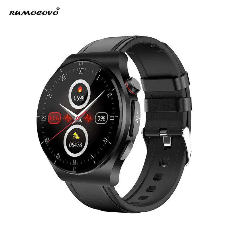 RUMOCOVO®Смарт-часы с поддержкой Bluetooth 1 46 дюйма ЭКГ
