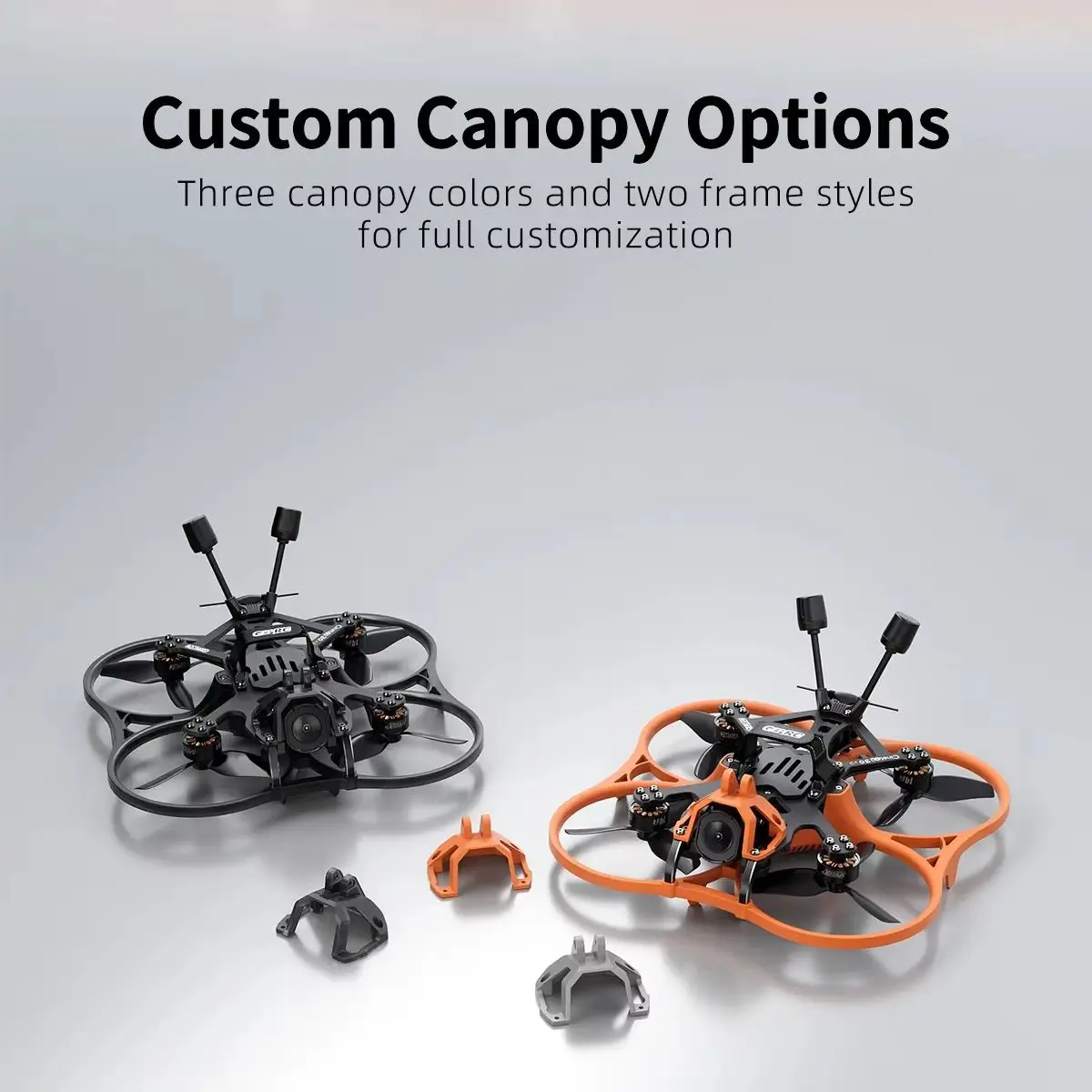 Фото GEPRC Cinelog30 V3 FPV Квадрокоптер O4 Air Unit PRO/WTFPV SPEEDX2 1404 3850KV F722 45A 32-битный AIO LED BEC RC Дрон для фристайла №3