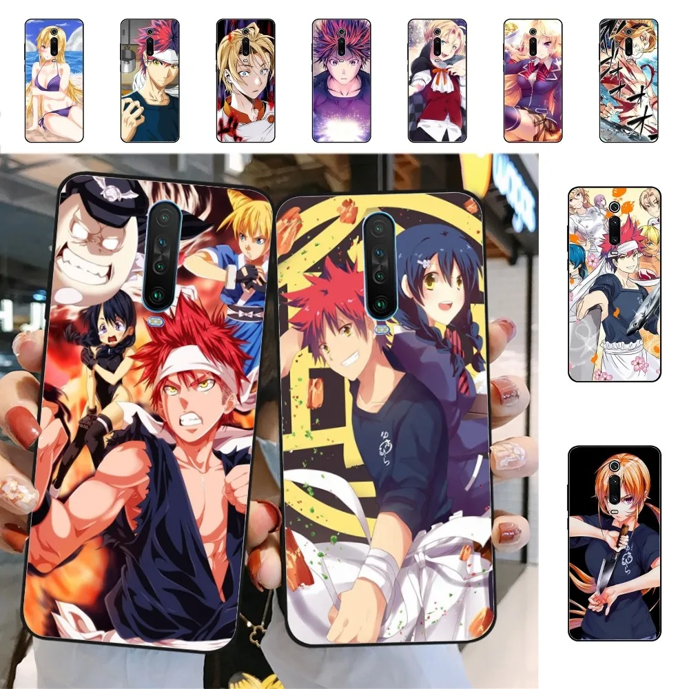 Чехол для телефона Shokugeki no Soma Redmi 5 6 7 8 9 10 plus pro A GO K20 K30 K40 F3 Fundas