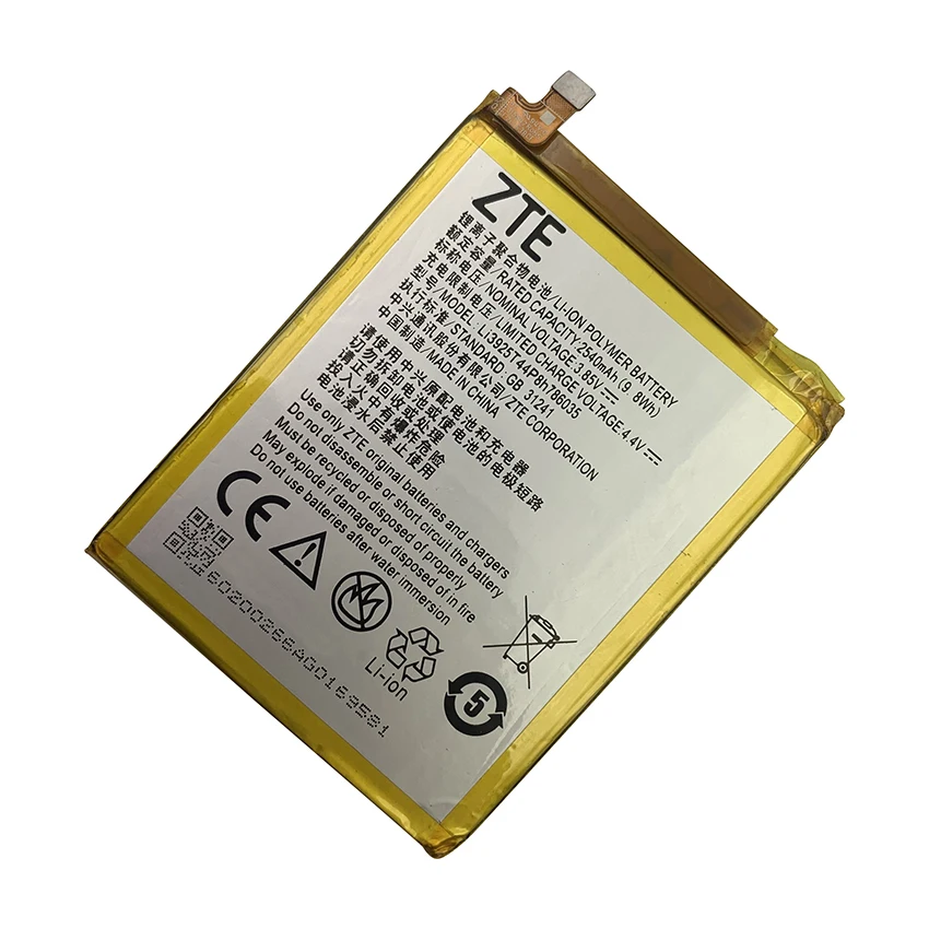 

100% Original Li3925T44P8h786035 2540mAH Battery For ZTE Blade V7 Z10 BA910 A910 A512 A506 Xiaoxian 4 BV0701 V7 Plus BV0721