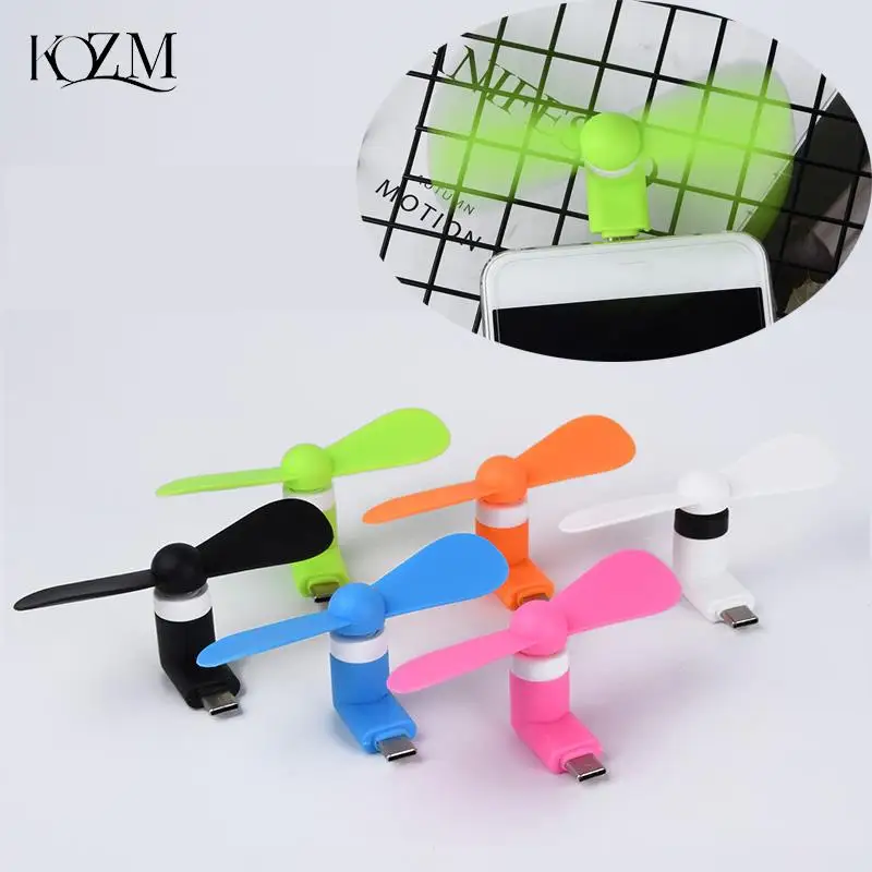 Оригинальный портативный мини-вентилятор с Micro USB 5 В 1 Вт |